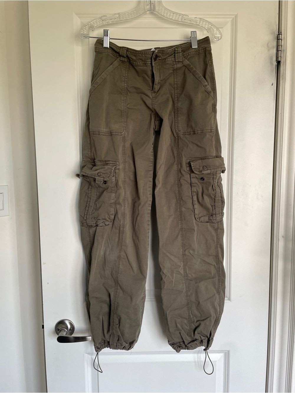 Olive Green Cargo Pants - Women’s